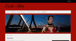 Desktop Screenshot of erotic-rita.ch